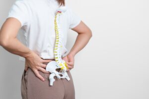 Spine-related image for spondylolisthesis treatment consultation