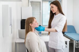 Woman experiencing fatigue and discomfort from hormonal imbalance symptoms